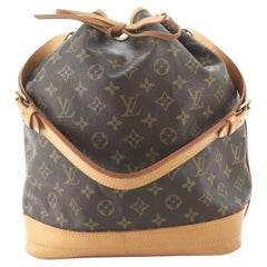 Louis Vuitton Noe Handbag Monogram Canvas Large