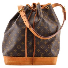 Louis Vuitton Noe Handbag Monogram Canvas Large