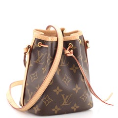 Louis Vuitton Noe Handbag Monogram Canvas Nano