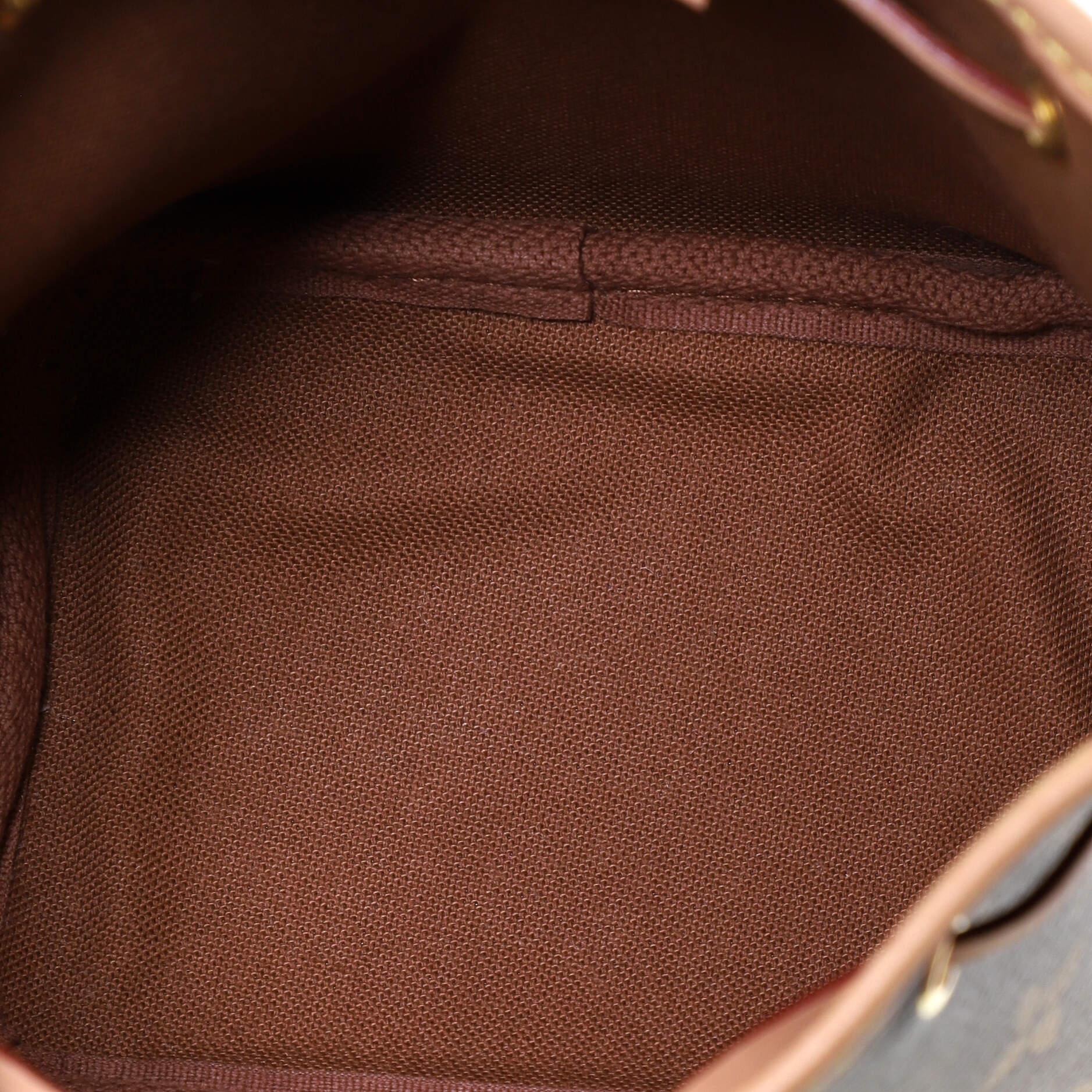 Black Louis Vuitton Noe Handbag Monogram Canvas Nano
