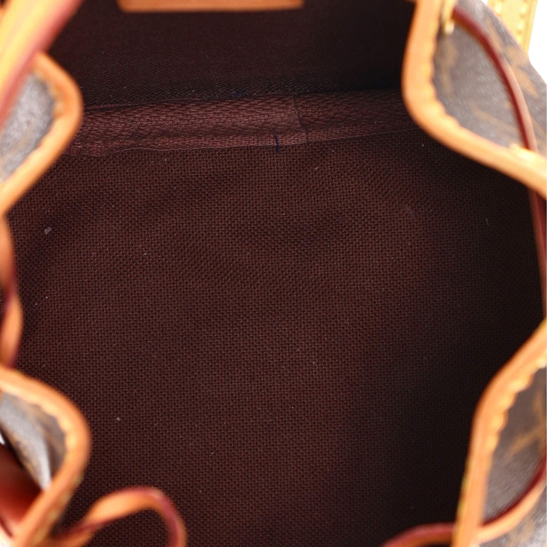 Louis Vuitton Noe Handbag Monogram Canvas Nano In Good Condition In NY, NY