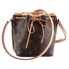 Louis Vuitton Noe Handbag Monogram Canvas Nano