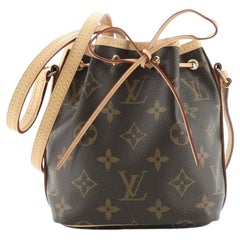 Louis Vuitton Noe Handbag Monogram Canvas Nano