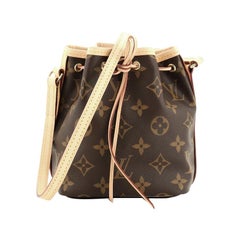 Louis Vuitton Noe Handbag Monogram Canvas Nano