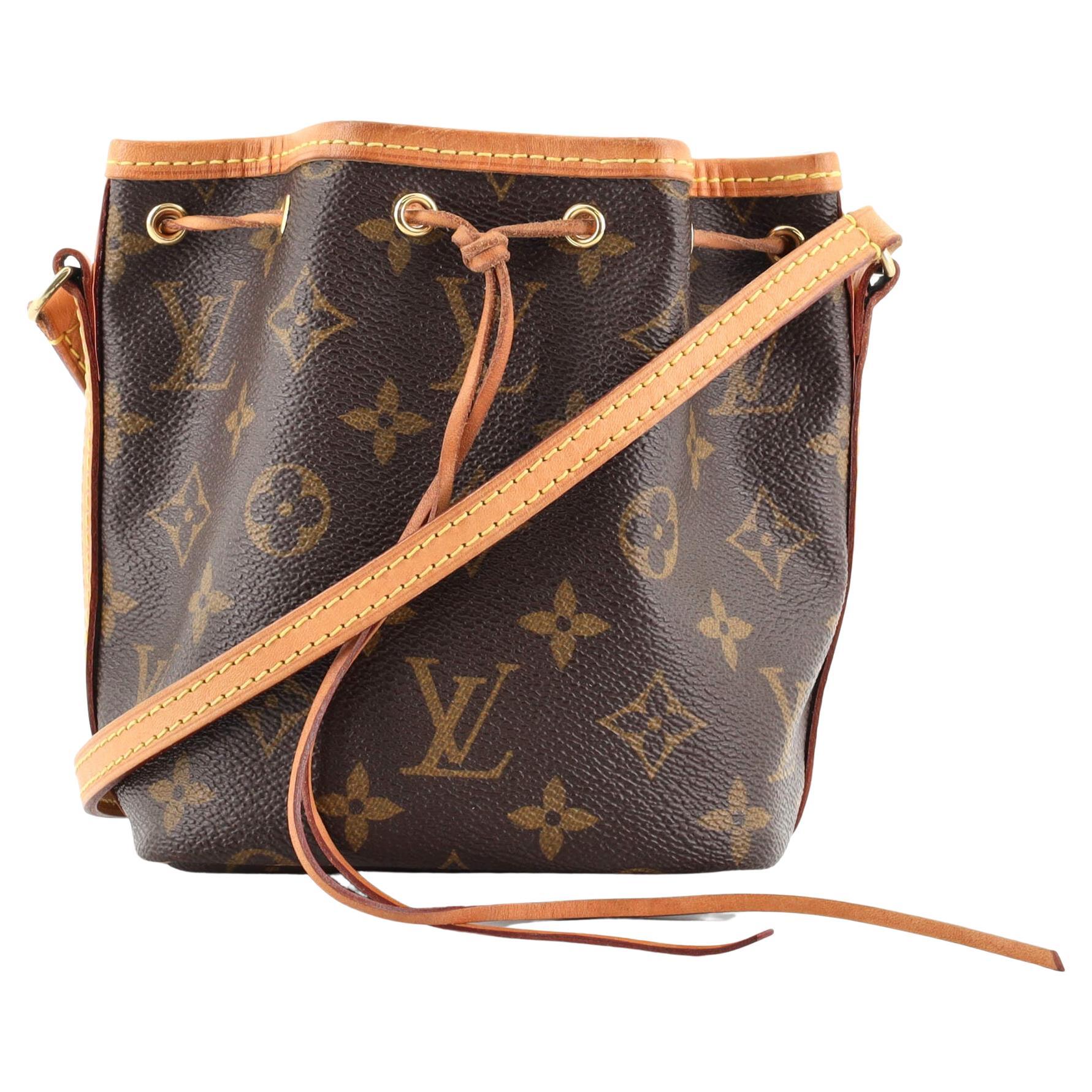 Louis Vuitton Nano Speedy Monogram Shoulder Bag at 1stDibs