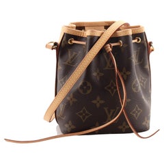 Louis Vuitton Noe Handbag Monogram Canvas Nano