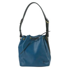 Vintage Louis Vuitton, Noé in blue leather