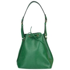 Louis Vuitton, Noé in green leather