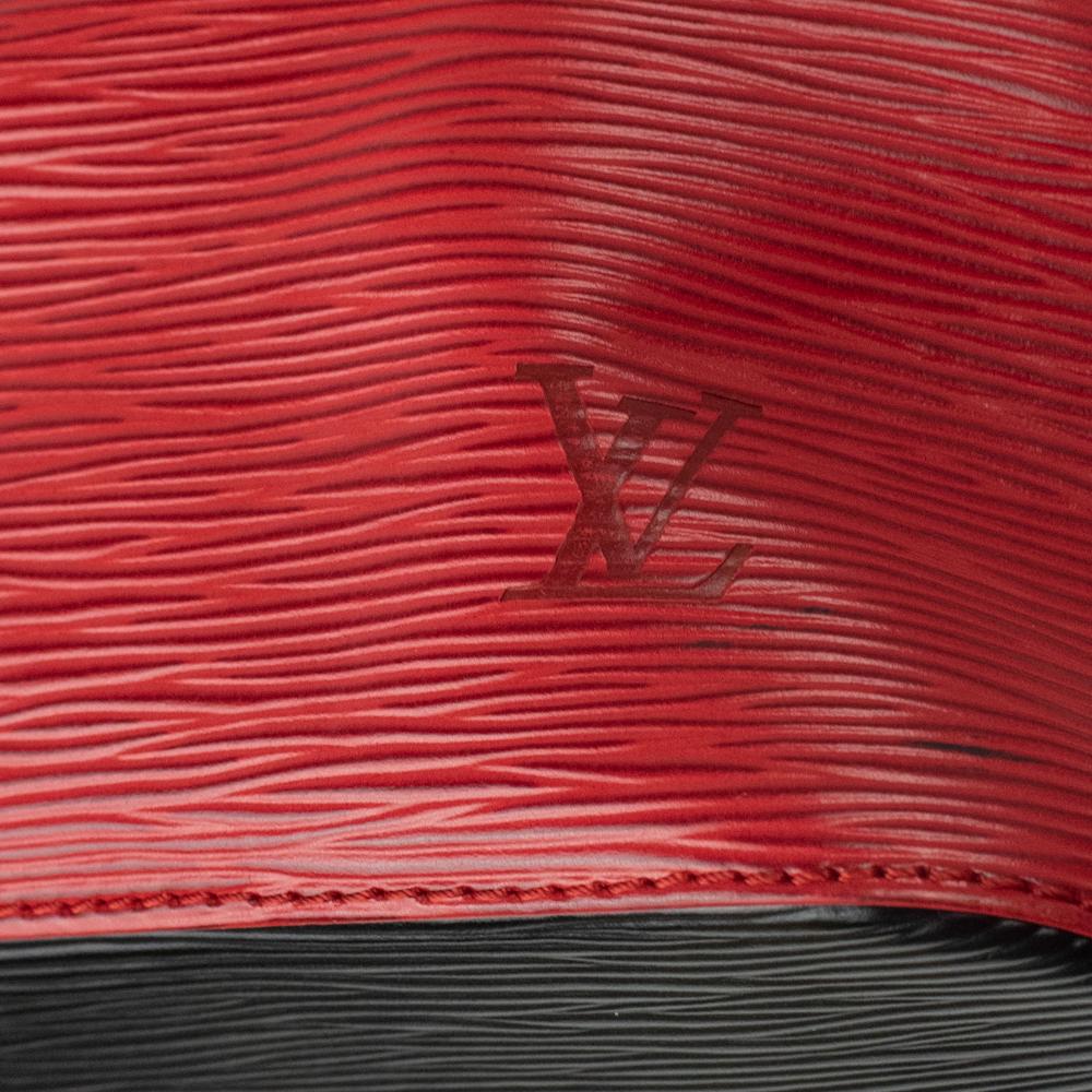 LOUIS VUITTON, Noé in red épi leather 8