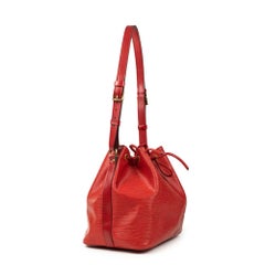 LOUIS VUITTON, Noé in red épi leather
