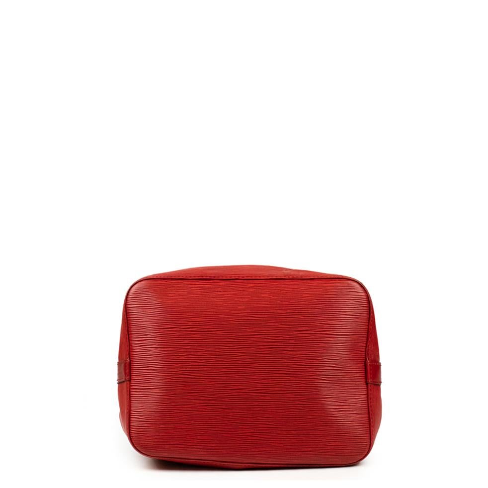 LOUIS VUITTON, Noé in red épi leather In Good Condition For Sale In Clichy, FR
