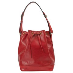 Louis Vuitton, Noé in red leather
