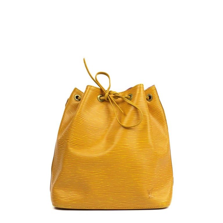 LOUIS VUITTON, Noé in yellow epi leather at 1stDibs