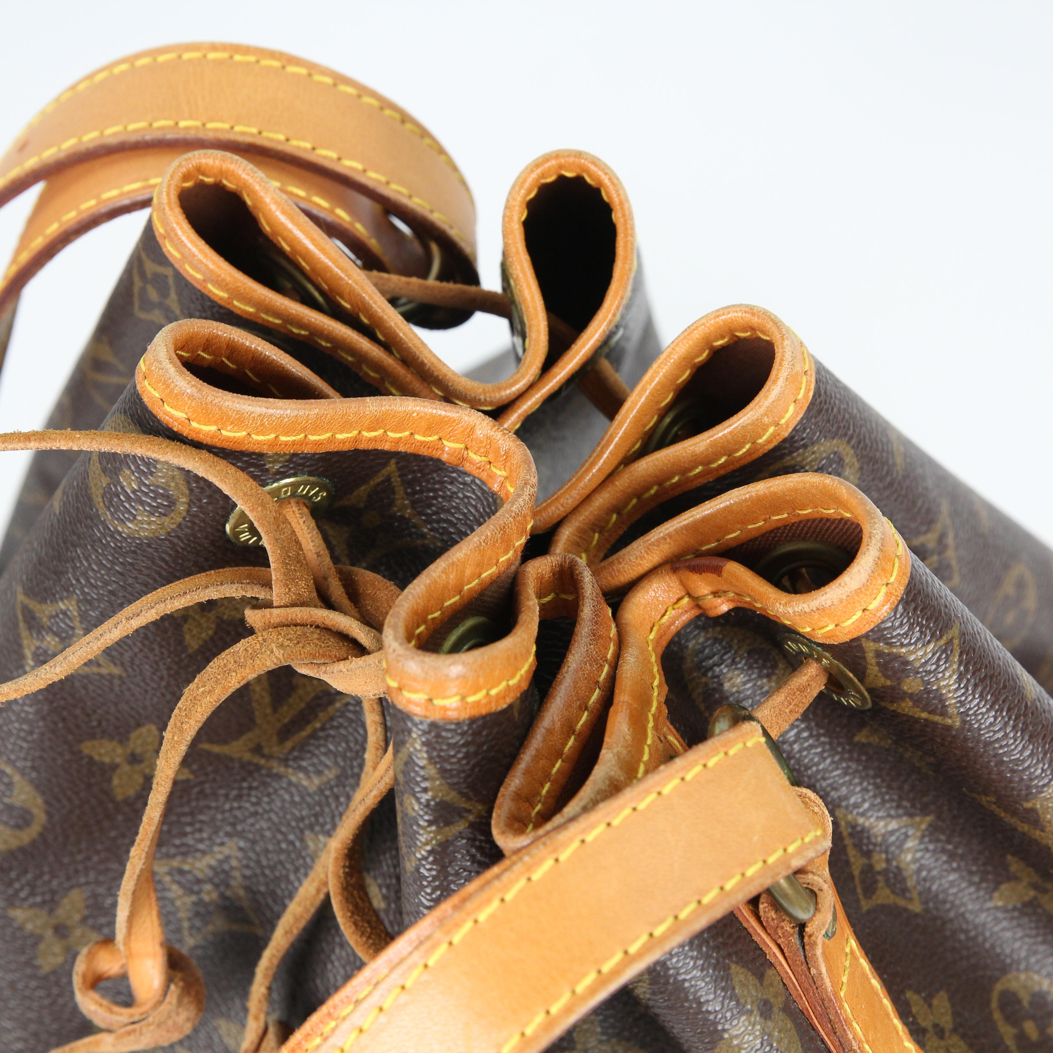 Louis Vuitton Noé leather shoulder bag For Sale 10