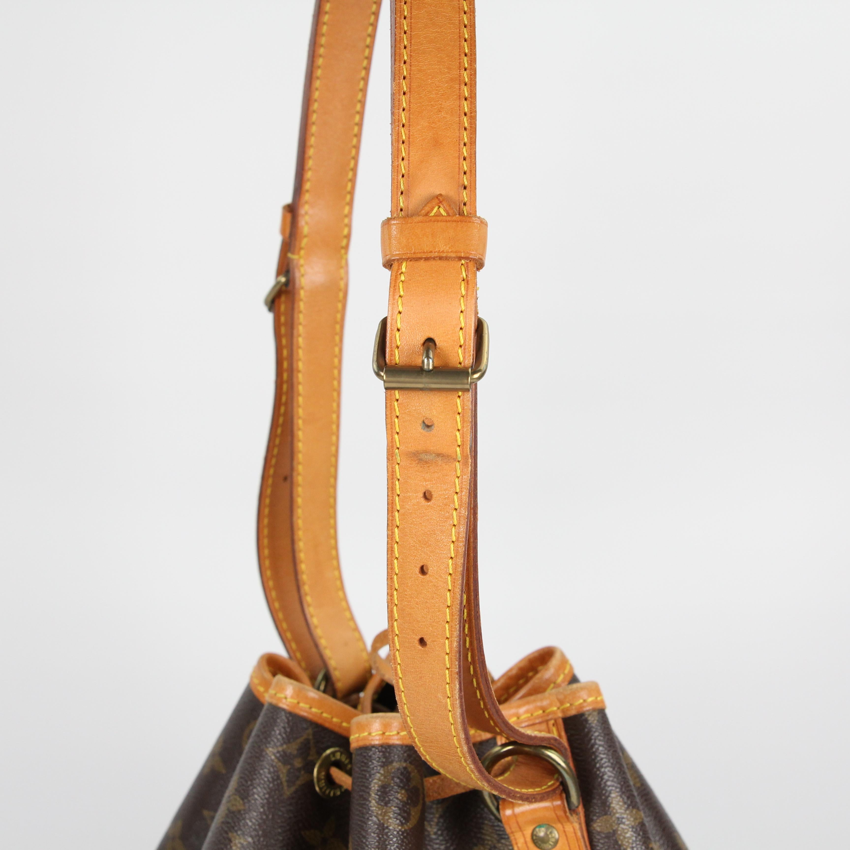 Louis Vuitton Noé leather shoulder bag For Sale 3
