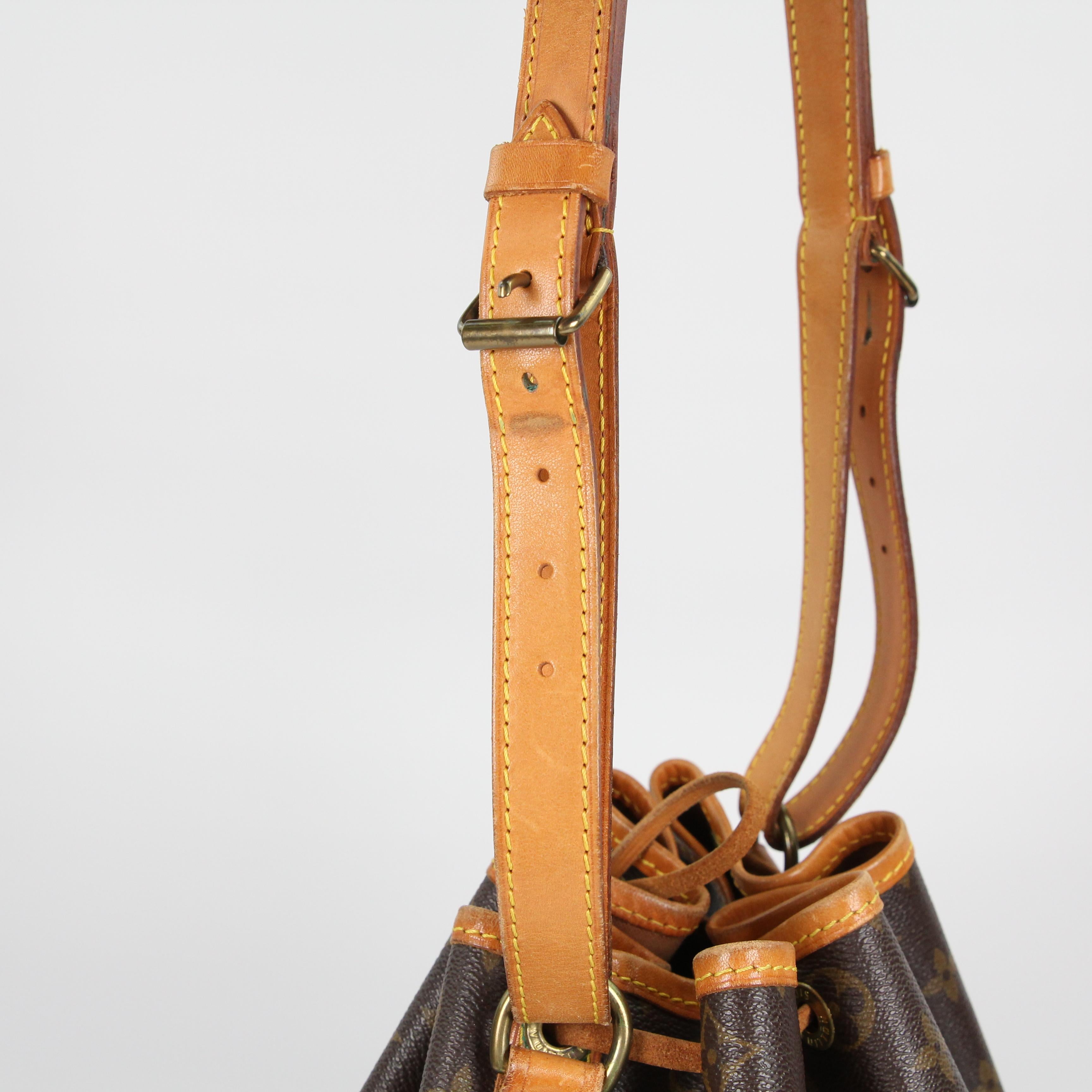Louis Vuitton Noé leather shoulder bag For Sale 4