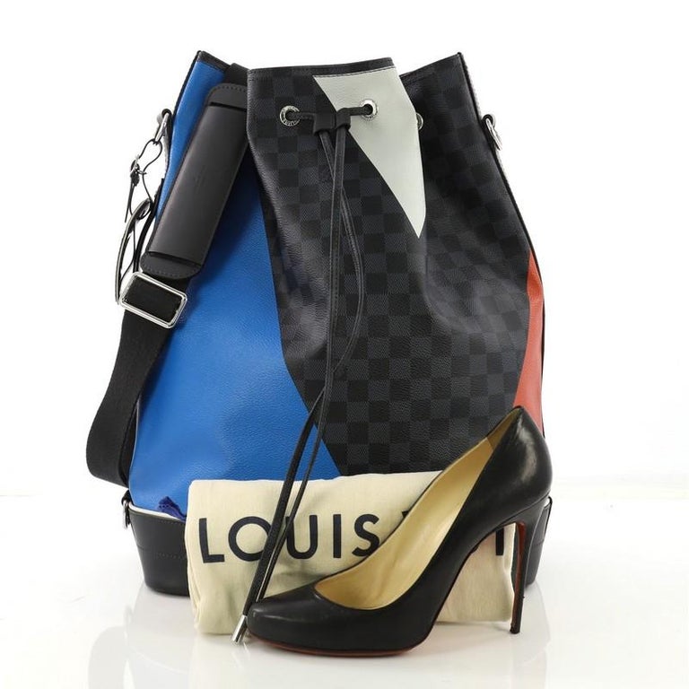 Damier Cobalt Race Louis Vuitton - For Sale on 1stDibs