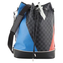 Louis Vuitton Noe Marin Handbag Regatta Damier Cobalt