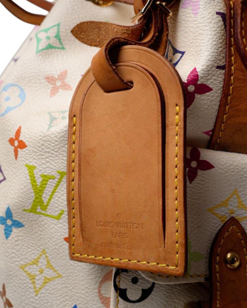 Louis Vuitton Noah MM Multicolor White For Sale 5