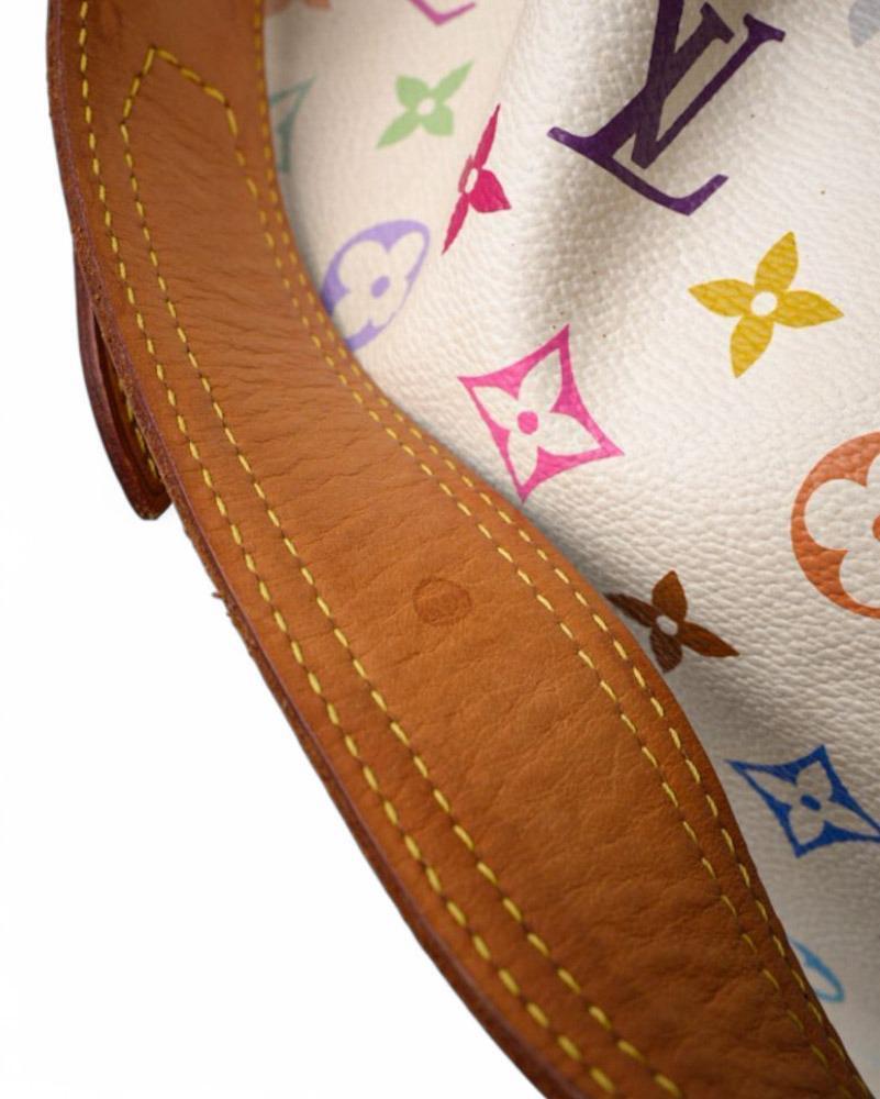 Louis Vuitton Noah MM Multicolor White For Sale 8