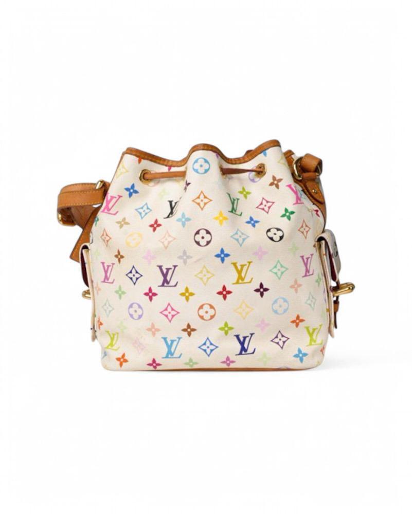 Louis Vuitton Noah MM Multicolor White In Good Condition For Sale In Torre Del Greco, IT