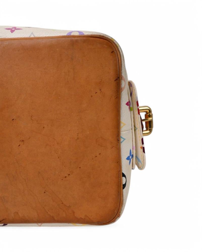 Louis Vuitton Noah MM Multicolor White For Sale 3