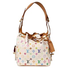 Louis Vuitton Noah MM Multicolor White