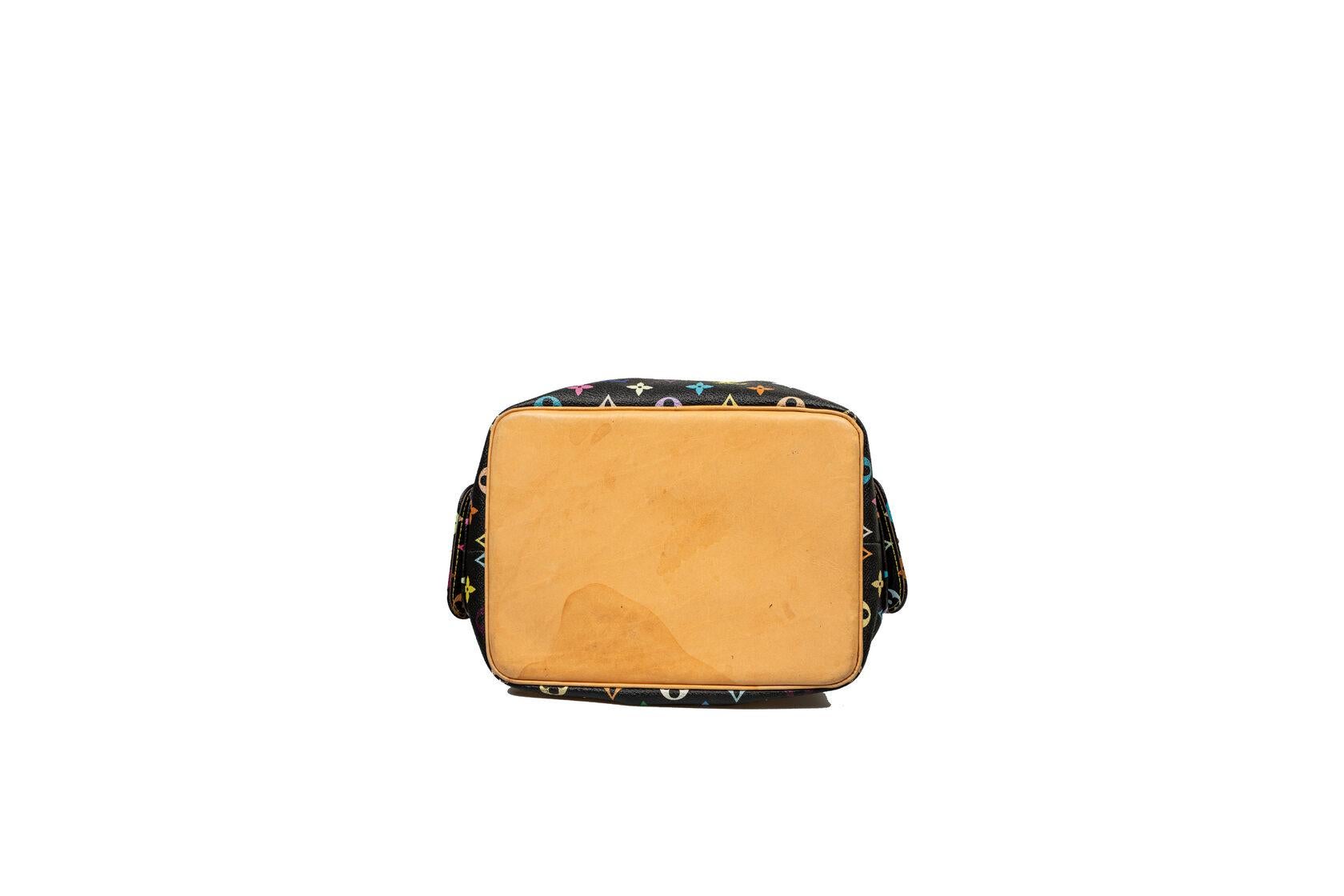 Black Louis Vuitton Noe Multicolour Monogram For Sale