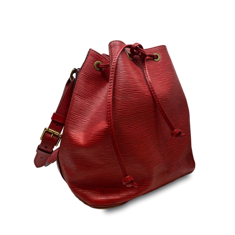 Louis Vuitton Epi Noe PM - Red Bucket Bags, Handbags - LOU789536