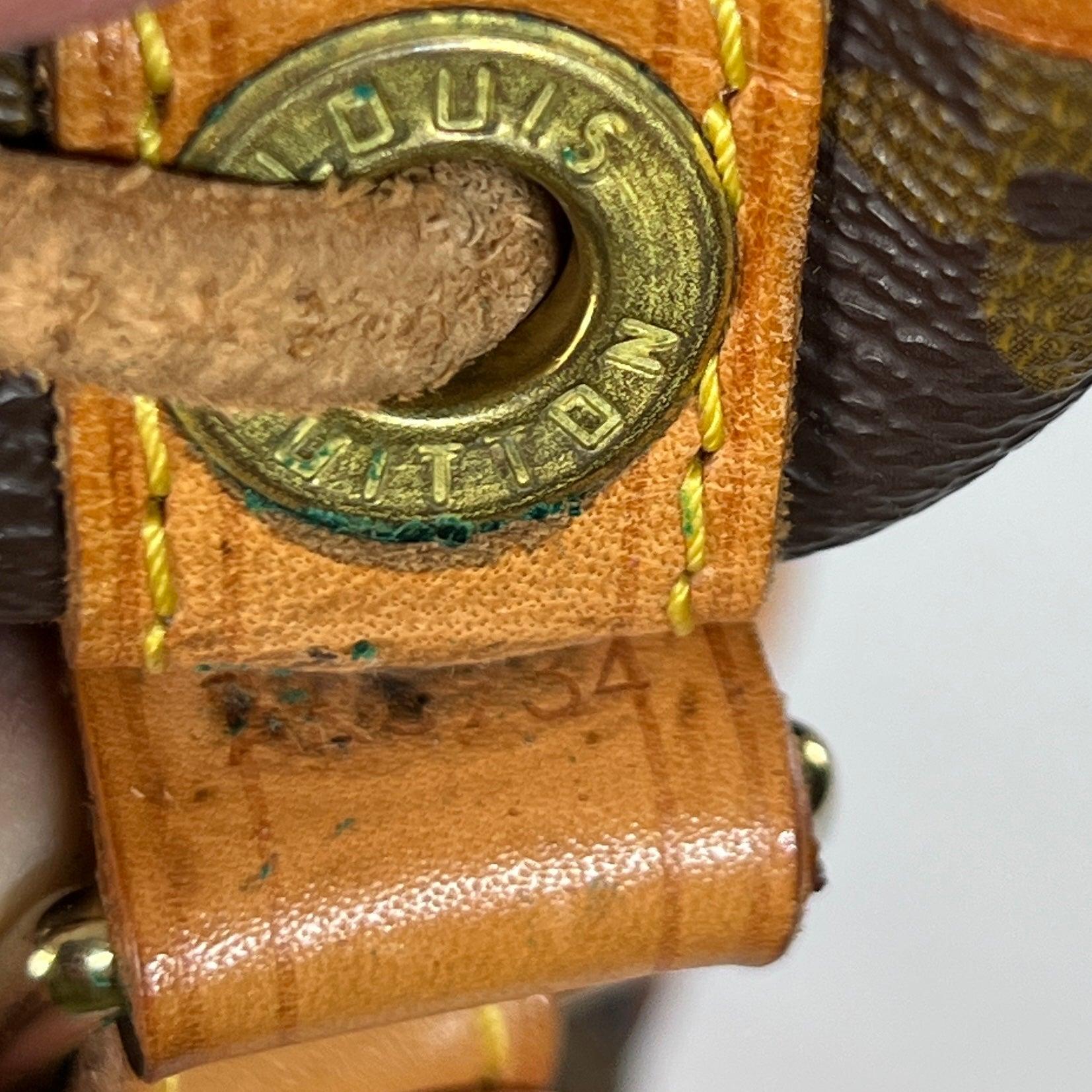 Louis Vuitton Noé PM Shoulder Bag Monogram Canvas Silver 1994 Bon état - En vente à SAINT-OUEN-SUR-SEINE, FR