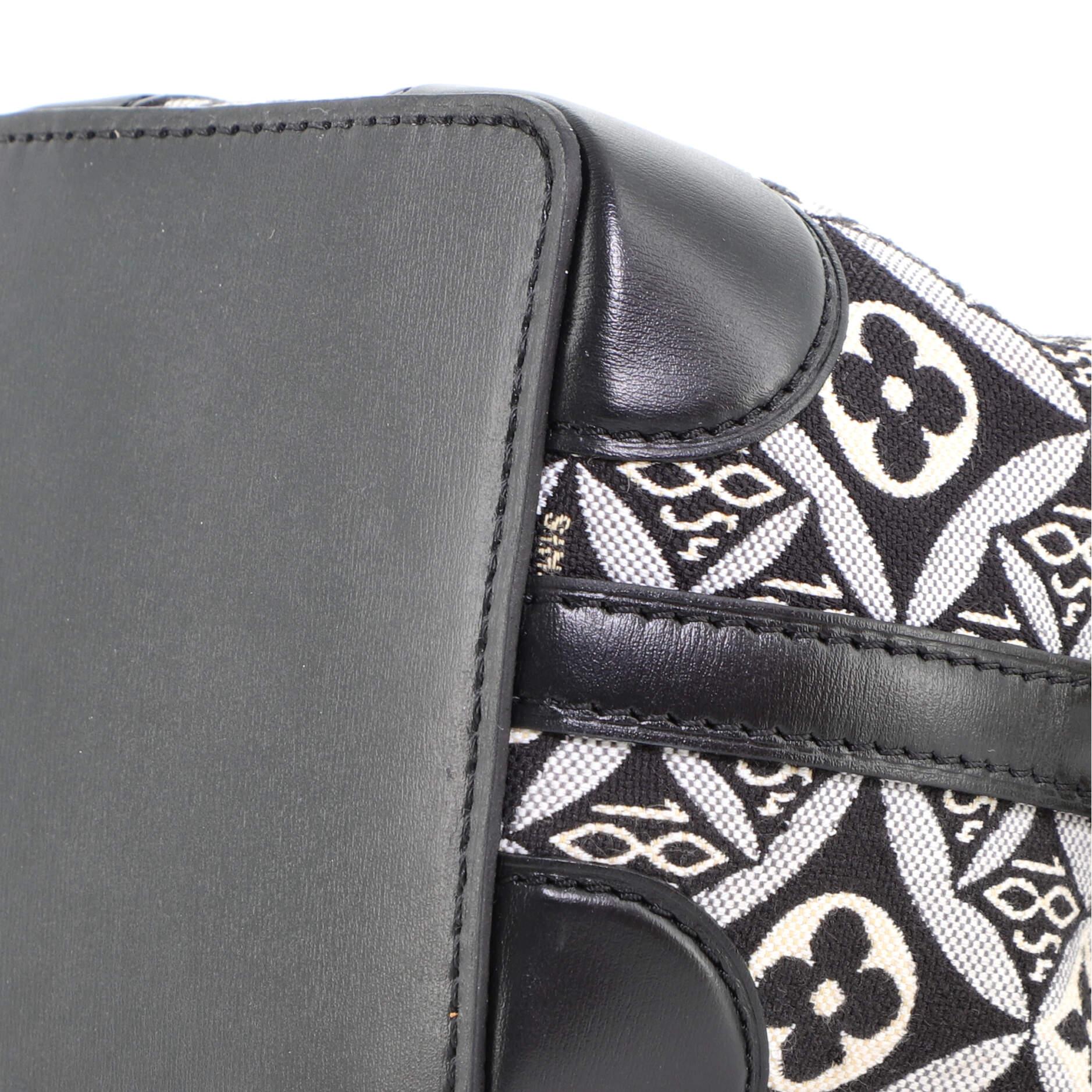 Black Louis Vuitton Noe Purse Limited Edition Since 1854 Monogram Jacquard