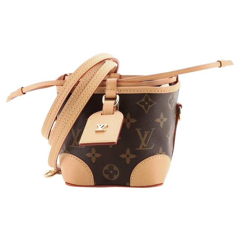 Louis Vuitton Noe Purse Monogram Brown In Coated Leather With Gold-tone