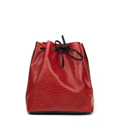 LOUIS VUITTON, Noé Vintage in red épi leather