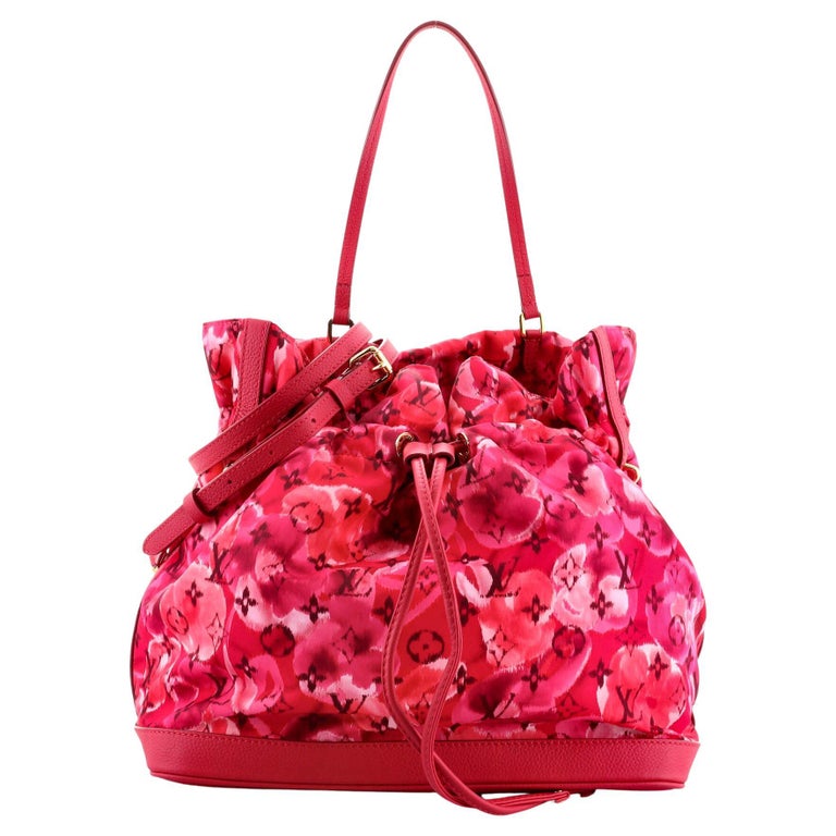 Louis Vuitton Noefull Handbag Ikat Nylon MM For Sale at 1stDibs
