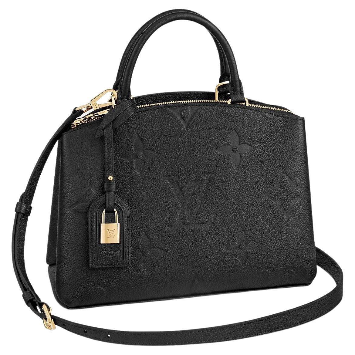 Louis Vuitton Noir/Black Monogram Empreinte Leather Petit Palais Bag