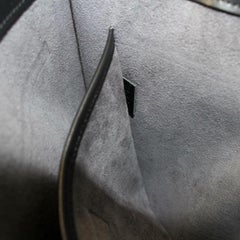 Louis Vuitton Noir Demi-lune 870047 Black Leather Tote