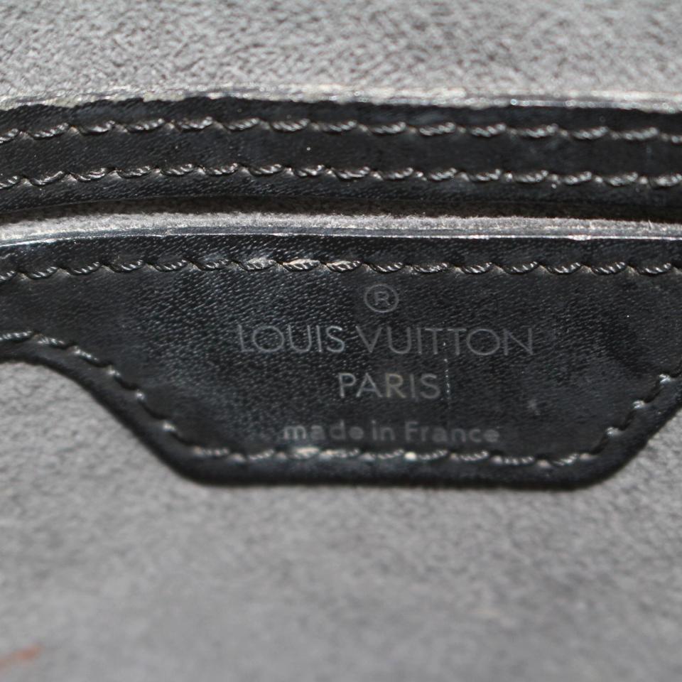 Women's Louis Vuitton Noir Gobelins 869305 Black Leather Backpack For Sale