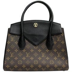 Sold at Auction: Louis Vuitton Monogram Empreinte Montaigne GM Noir Black  Shoulder Bag - with original box. Length: approximately 32cm.