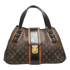 Louis Vuitton Noir Monogram Canvas Limited Edition Mirage Griet Bag