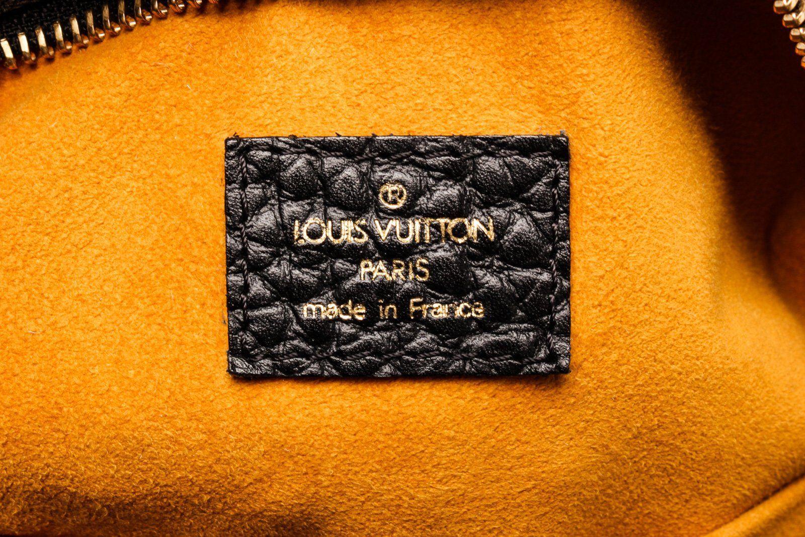 Louis Vuitton Noir Monogram Canvas Mini Lin Neo Cabby MM Shoulder Bag  1
