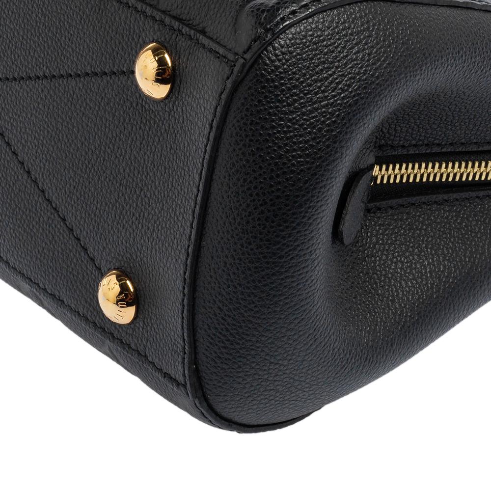 Women's Louis Vuitton Noir Monogram Empreinte Leather Montaigne BB Bag