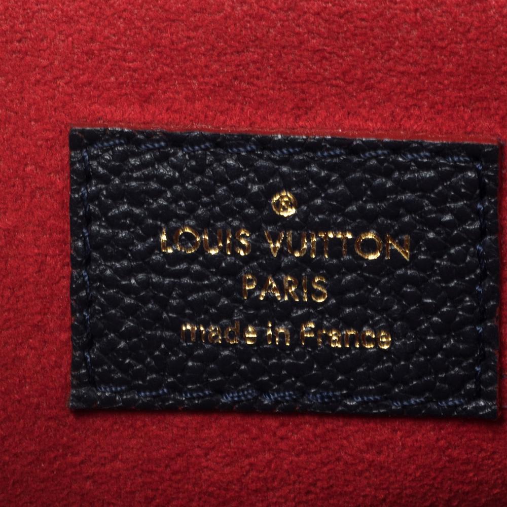 Louis Vuitton Noir Monogram Empreinte Leather Vavin PM Bag 5