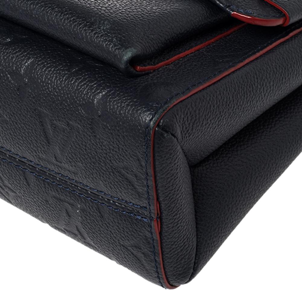 Louis Vuitton Noir Monogram Empreinte Leather Vavin PM Bag 3