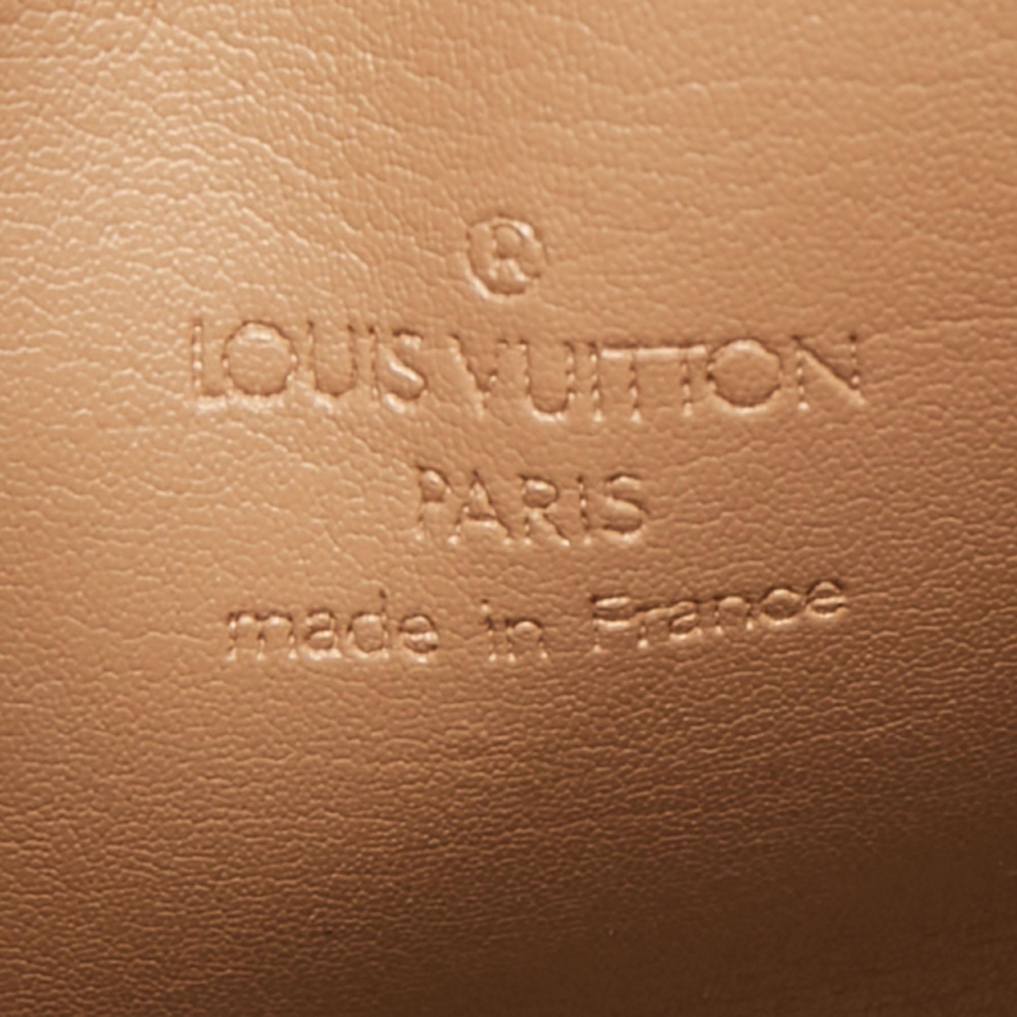 Louis Vuitton Noisette D'Amour Monogram Vernis Bedford Bag 8