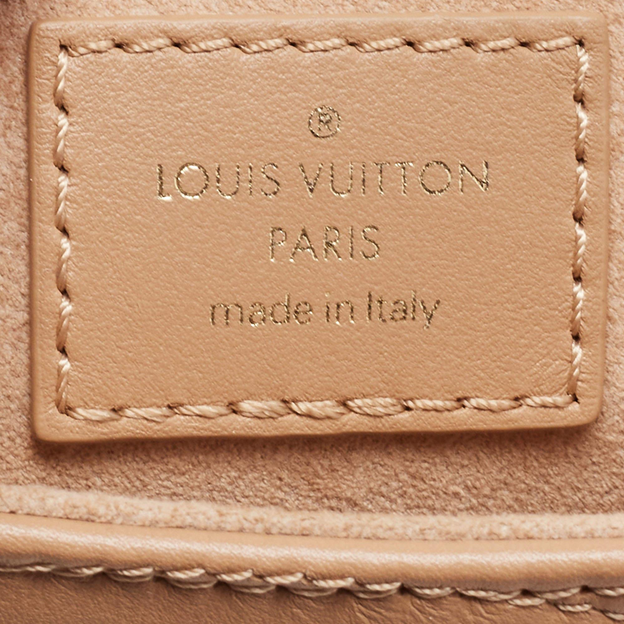Louis Vuitton Noisette Leather New Wave MM Bag 5