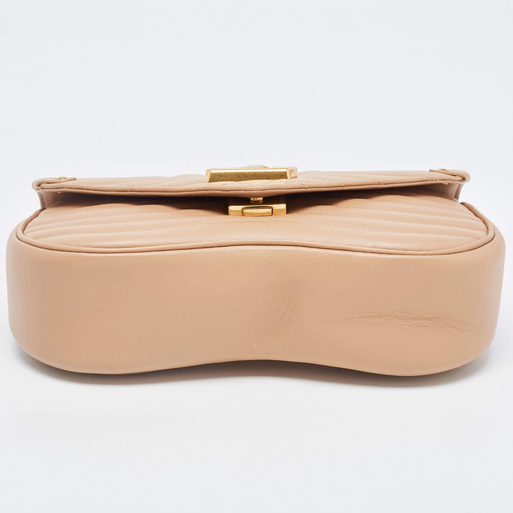 Women's Louis Vuitton Noisette Leather New Wave MM Bag
