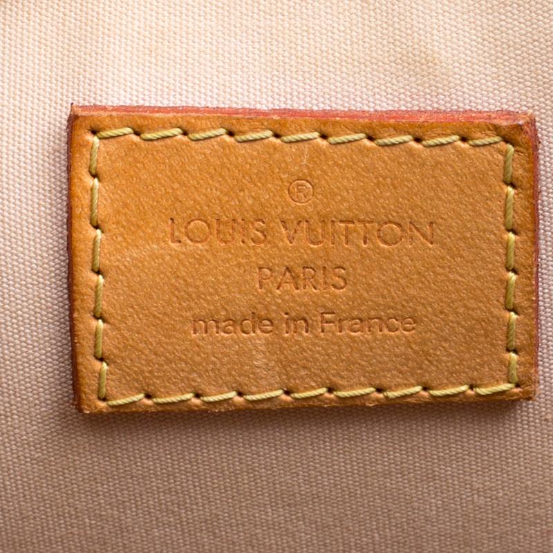 Louis Vuitton Noisette Monogram Vernis Alma PM Bag 2