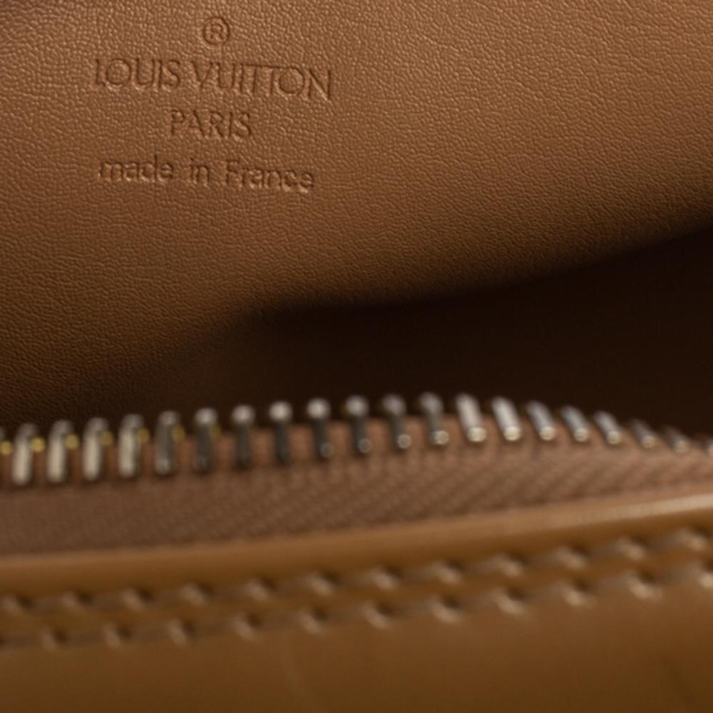 Louis Vuitton Noisette Monogram Vernis Bedford Bag 7