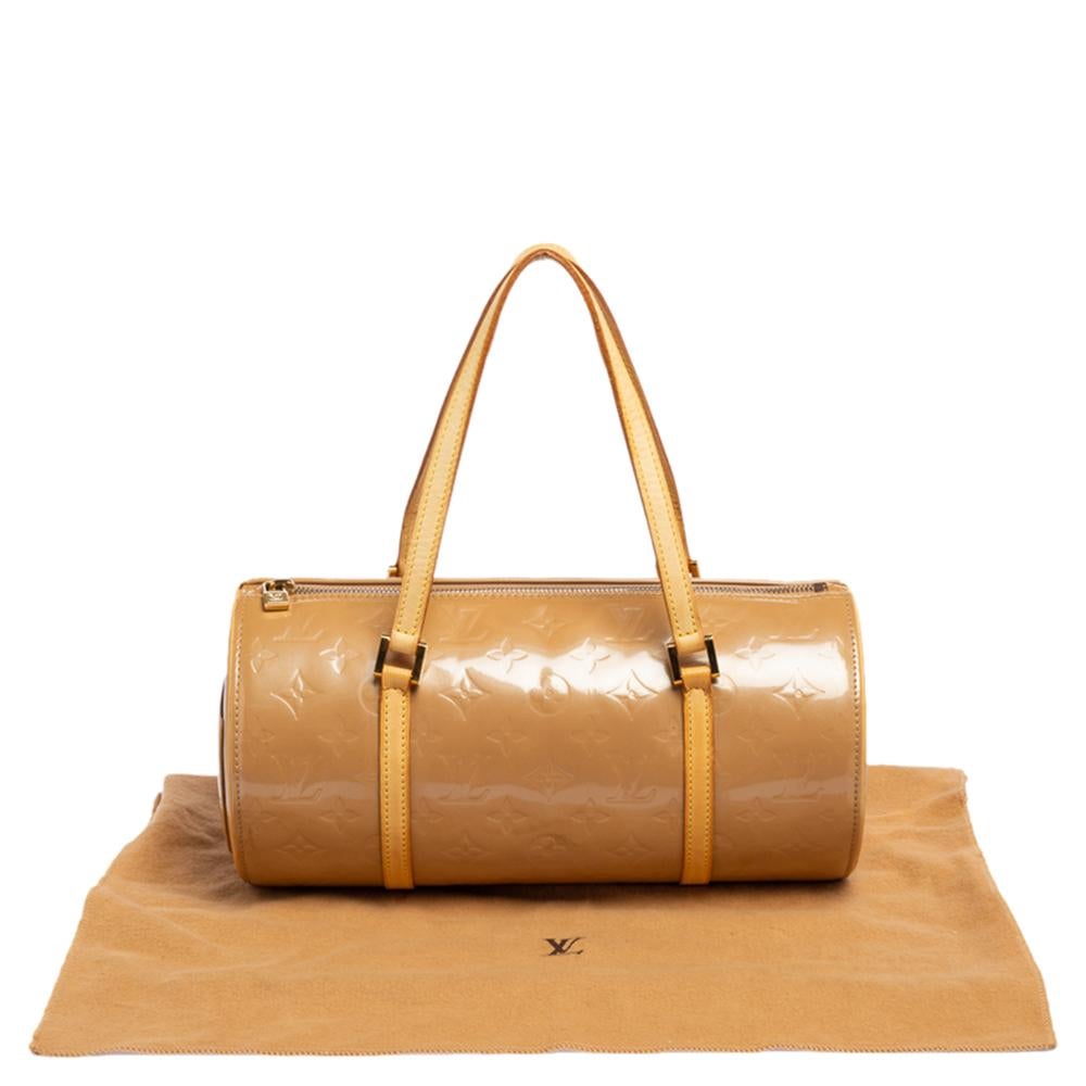 Louis Vuitton Noisette Monogram Vernis Bedford Bag 8