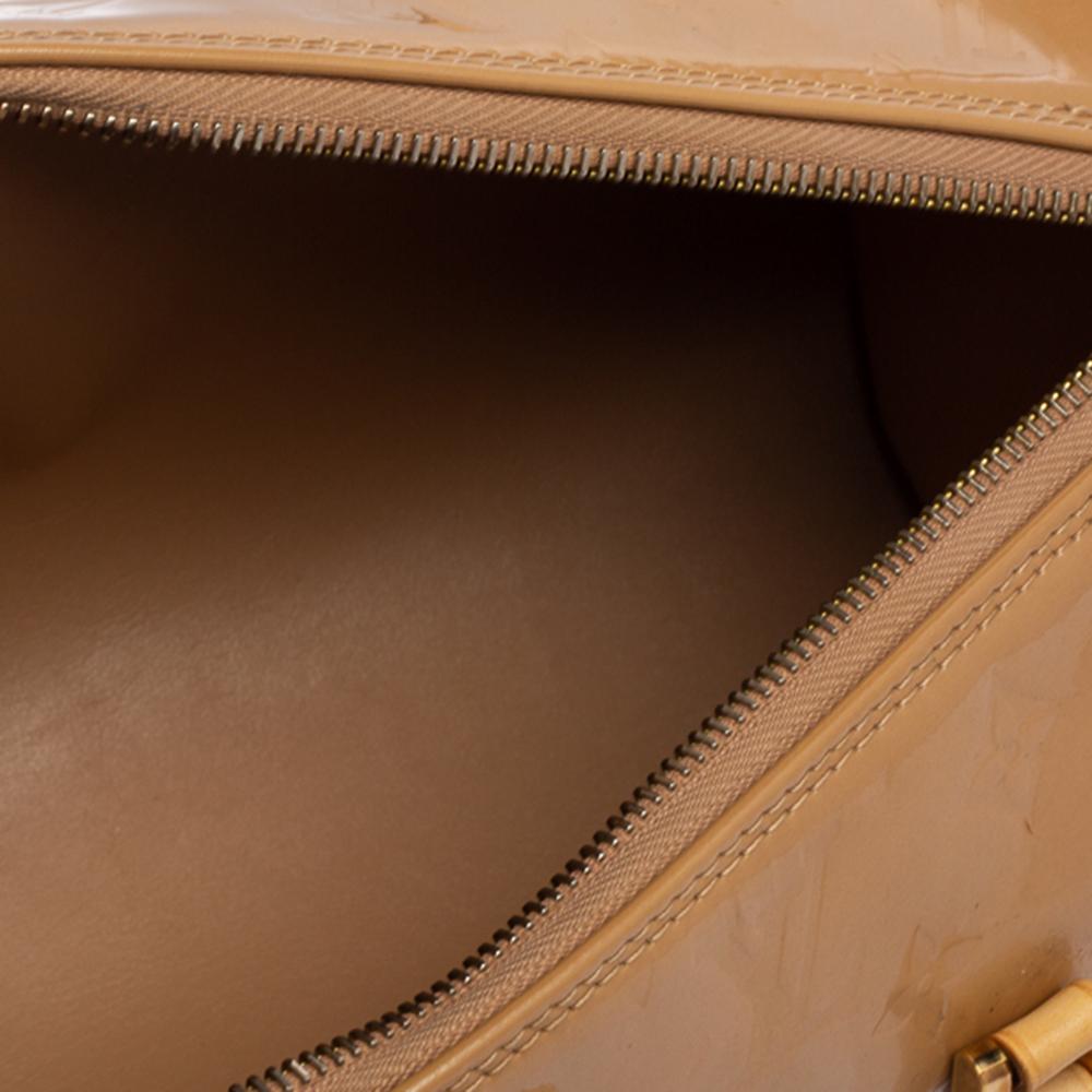 Women's Louis Vuitton Noisette Monogram Vernis Bedford Bag